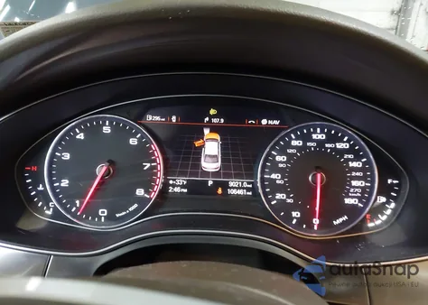 2014 Audi A6 3.0T Premium Plus z USA, uszkodzony, nr VIN WAUFGAFC3EN144324